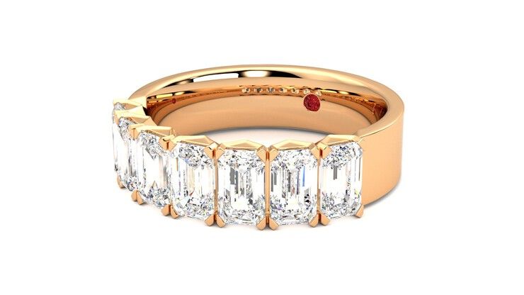 Taylor & Hart Everlia Wedding Ring 360 degree image 25