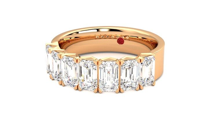 Taylor & Hart Everlia Wedding Ring 360 degree image 26