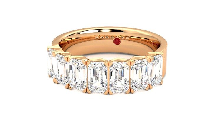 Taylor & Hart Everlia Wedding Ring 360 degree image 27