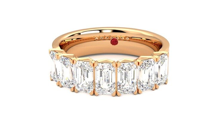 Taylor & Hart Everlia Wedding Ring 360 degree image 28