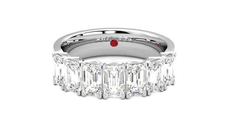 Taylor & Hart Everlia Wedding Ring 360 degree image 0
