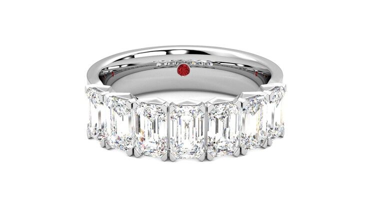 Taylor & Hart Everlia Wedding Ring 360 degree image 1