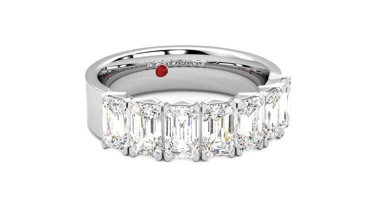Taylor & Hart Everlia Wedding Ring 360 degree image 4