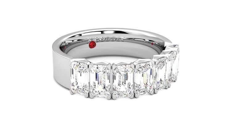 Taylor & Hart Everlia Wedding Ring 360 degree image 5