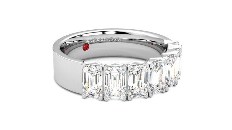 Taylor & Hart Everlia Wedding Ring 360 degree image 6