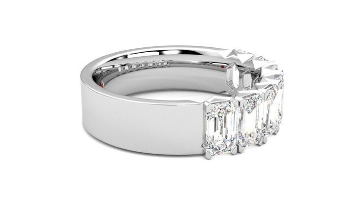 Taylor & Hart Everlia Wedding Ring 360 degree image 9