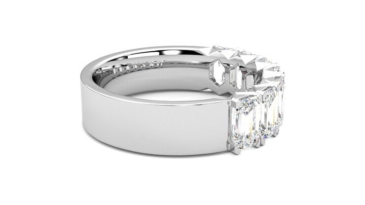Taylor & Hart Everlia Wedding Ring 360 degree image 10