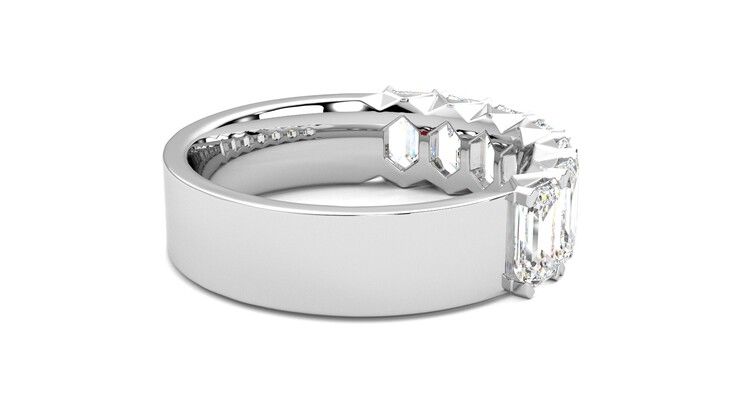 Taylor & Hart Everlia Wedding Ring 360 degree image 11