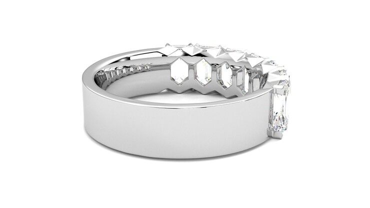 Taylor & Hart Everlia Wedding Ring 360 degree image 12