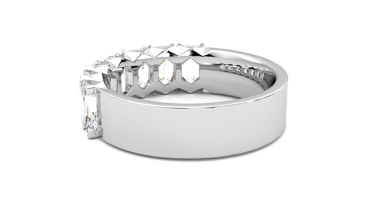 Taylor & Hart Everlia Wedding Ring 360 degree image 18