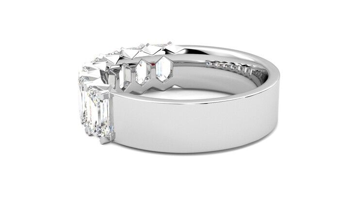 Taylor & Hart Everlia Wedding Ring 360 degree image 19