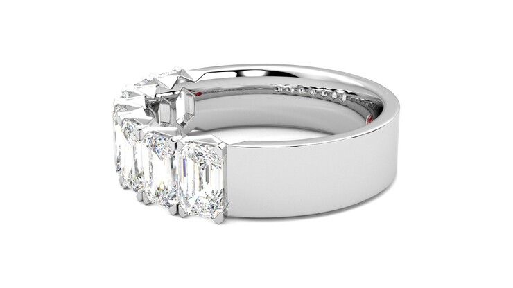 Taylor & Hart Everlia Wedding Ring 360 degree image 21