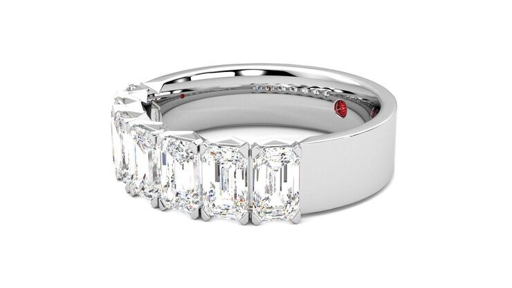 Taylor & Hart Everlia Wedding Ring 360 degree image 23
