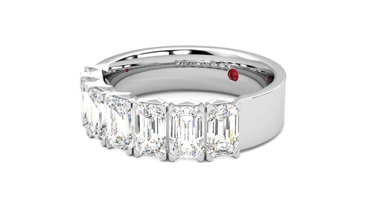 Taylor & Hart Everlia Wedding Ring 360 degree image 24