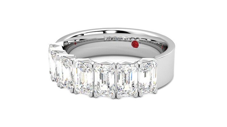 Taylor & Hart Everlia Wedding Ring 360 degree image 25