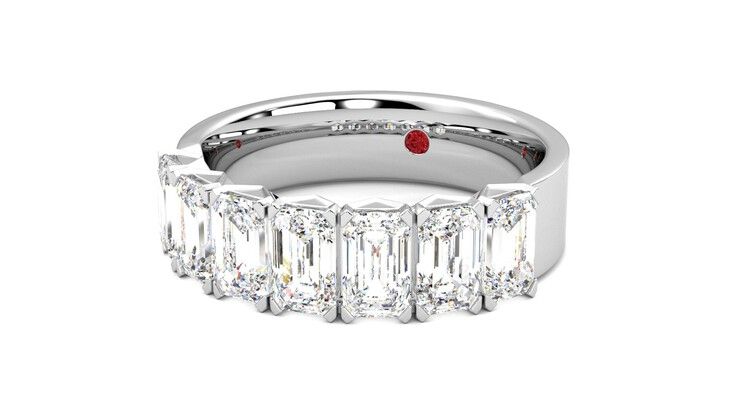 Taylor & Hart Everlia Wedding Ring 360 degree image 26