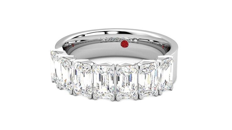 Taylor & Hart Everlia Wedding Ring 360 degree image 27