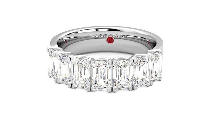 Taylor & Hart Everlia Wedding Ring 360 degree image 28