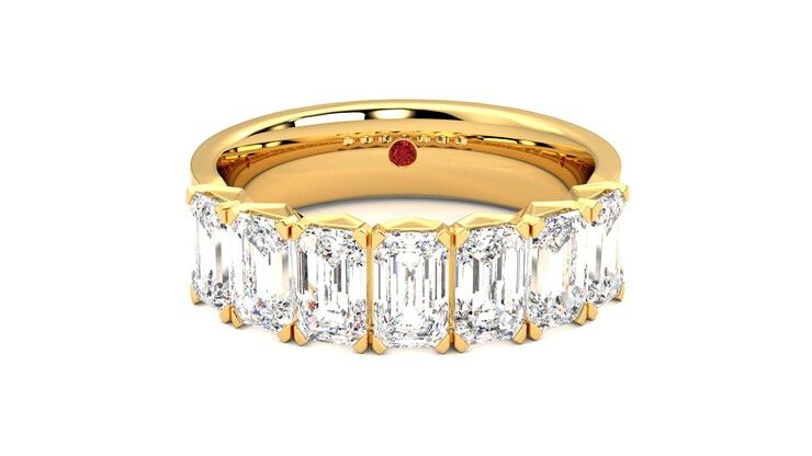 Taylor & Hart Everlia Wedding Ring 360 degree image 1