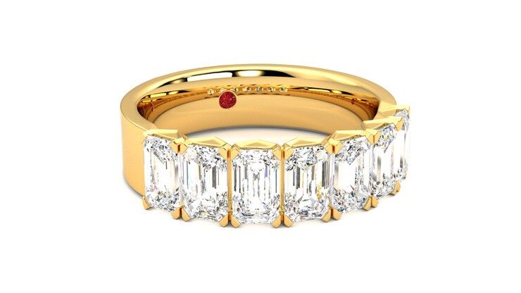 Taylor & Hart Everlia Wedding Ring 360 degree image 4