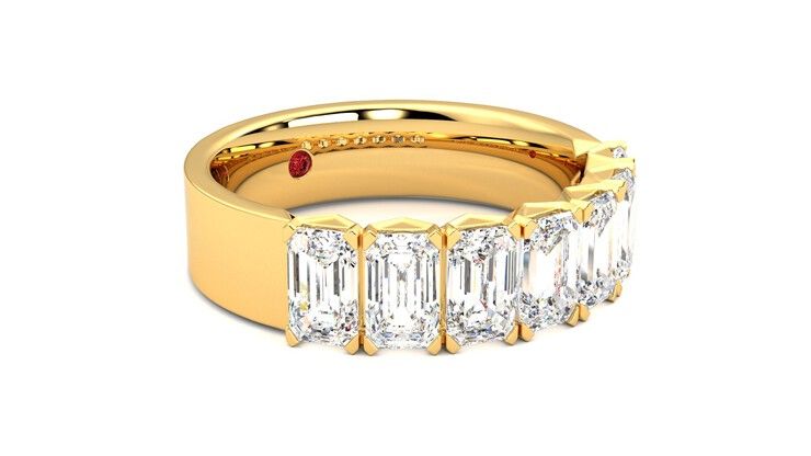 Taylor & Hart Everlia Wedding Ring 360 degree image 6