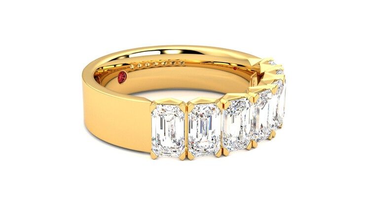 Taylor & Hart Everlia Wedding Ring 360 degree image 7