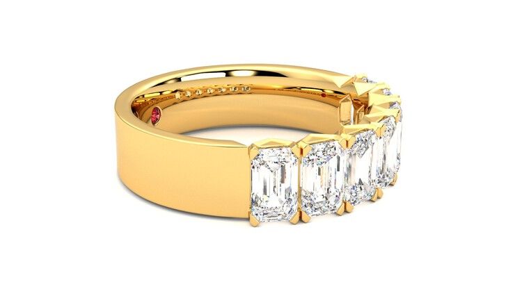 Taylor & Hart Everlia Wedding Ring 360 degree image 8