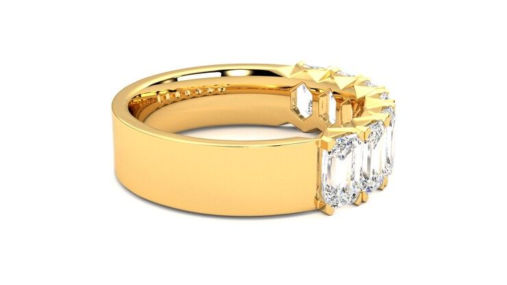 Taylor & Hart Everlia Wedding Ring 360 degree image 10