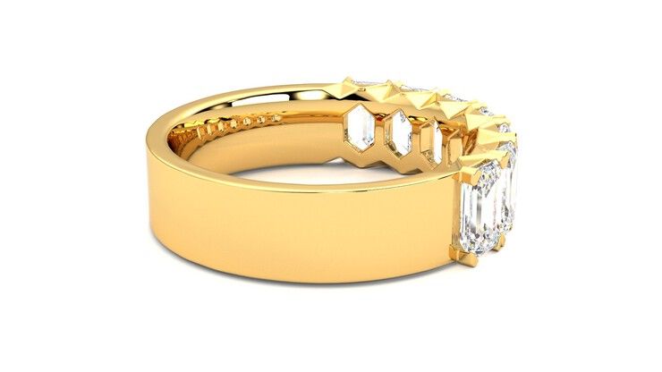 Taylor & Hart Everlia Wedding Ring 360 degree image 11
