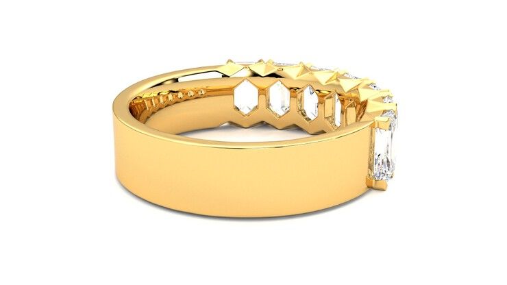 Taylor & Hart Everlia Wedding Ring 360 degree image 12