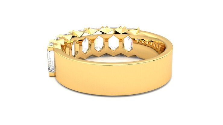 Taylor & Hart Everlia Wedding Ring 360 degree image 17
