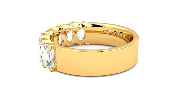 Taylor & Hart Everlia Wedding Ring 360 degree image 19