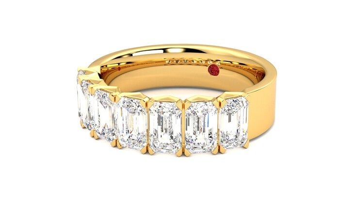 Taylor & Hart Everlia Wedding Ring 360 degree image 25