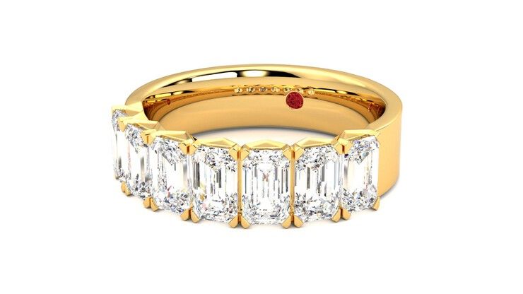 Taylor & Hart Everlia Wedding Ring 360 degree image 26