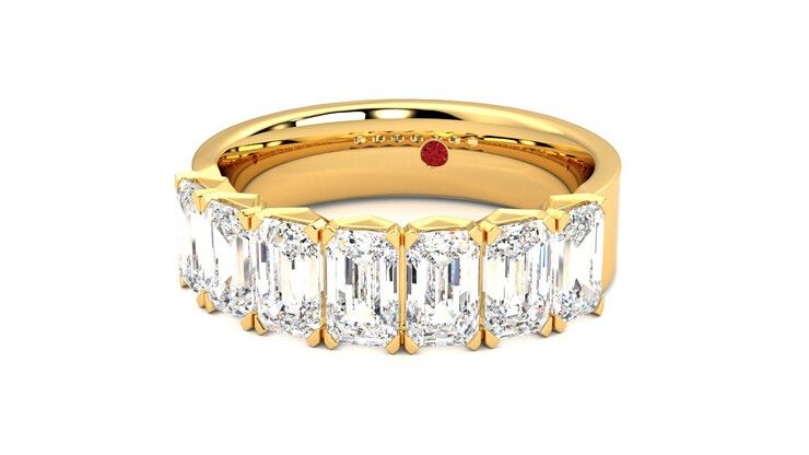 Taylor & Hart Everlia Wedding Ring 360 degree image 27