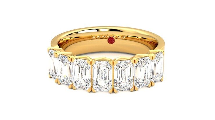 Taylor & Hart Everlia Wedding Ring 360 degree image 28