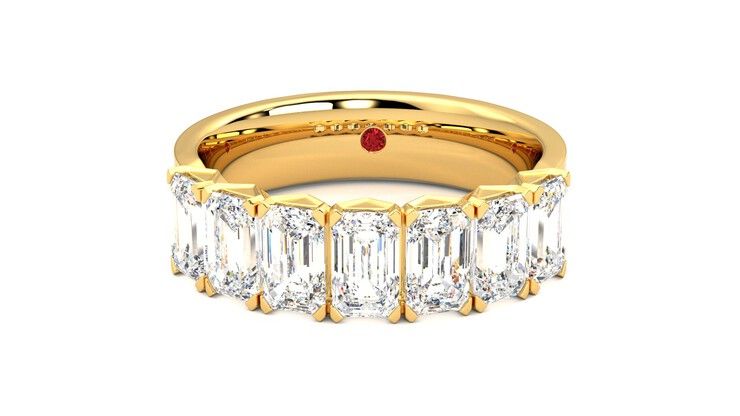 Taylor & Hart Everlia Wedding Ring 360 degree image 29