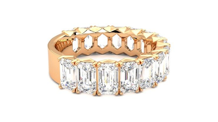 Taylor & Hart Everlia Wedding Ring 360 degree image 10