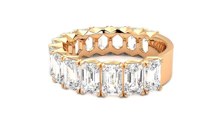 Taylor & Hart Everlia Wedding Ring 360 degree image 20