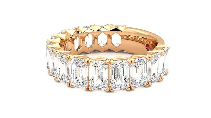 Taylor & Hart Everlia Wedding Ring 360 degree image 22