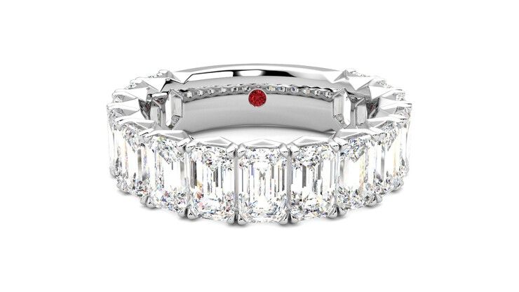 Taylor & Hart Everlia Wedding Ring 360 degree image 1