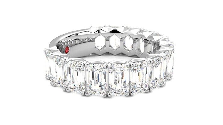 Taylor & Hart Everlia Wedding Ring 360 degree image 8