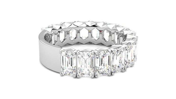 Taylor & Hart Everlia Wedding Ring 360 degree image 11
