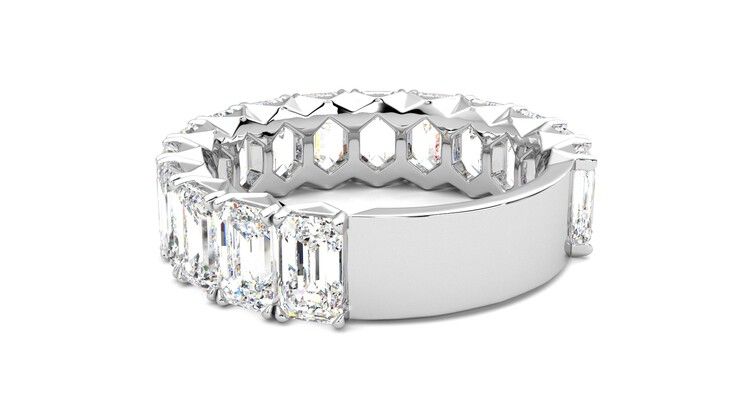Taylor & Hart Everlia Wedding Ring 360 degree image 17