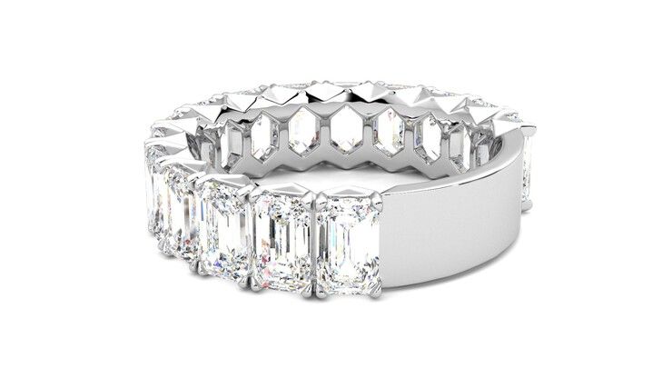 Taylor & Hart Everlia Wedding Ring 360 degree image 18