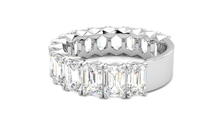 Taylor & Hart Everlia Wedding Ring 360 degree image 19