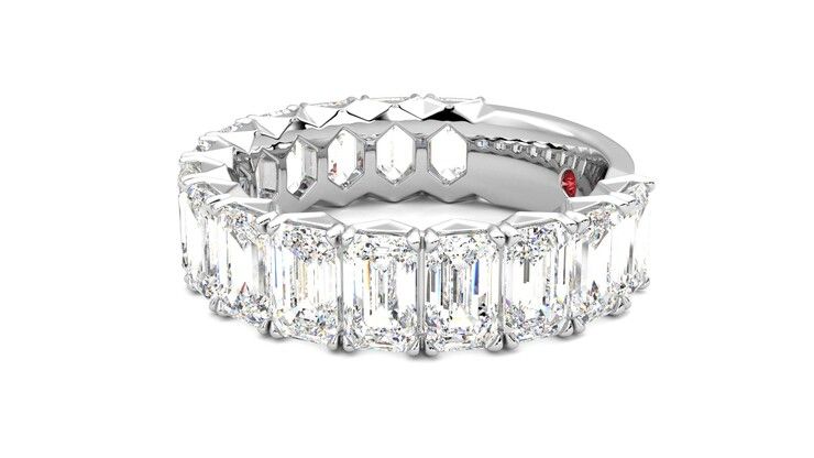 Taylor & Hart Everlia Wedding Ring 360 degree image 22