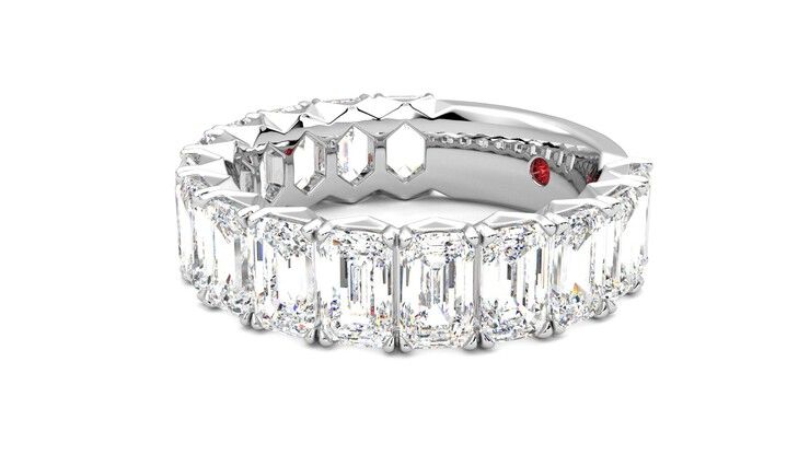 Taylor & Hart Everlia Wedding Ring 360 degree image 23