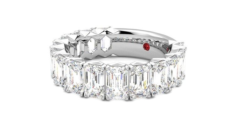 Taylor & Hart Everlia Wedding Ring 360 degree image 24