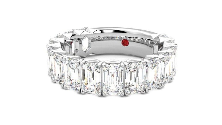Taylor & Hart Everlia Wedding Ring 360 degree image 26
